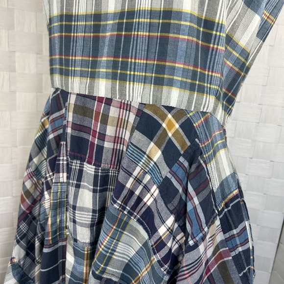 Polo Ralph Lauren mixed plaid print dress. Size 4 - Picture 5 of 8